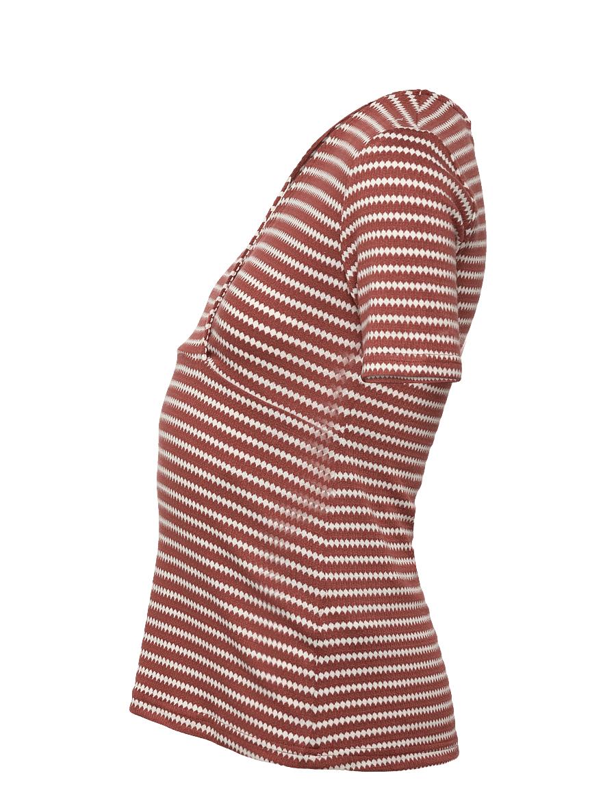 Mamalicious - MLBARBARA TESS SS JRS TOP 2F - alussärgid - mahogany - 2