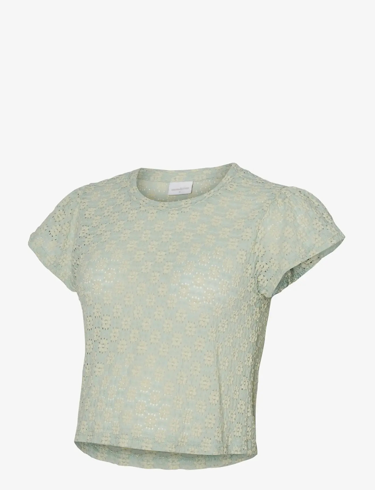 Mamalicious - MLBLOOMY CAP JRS CROP TOP - oberteile - jadeite - 1
