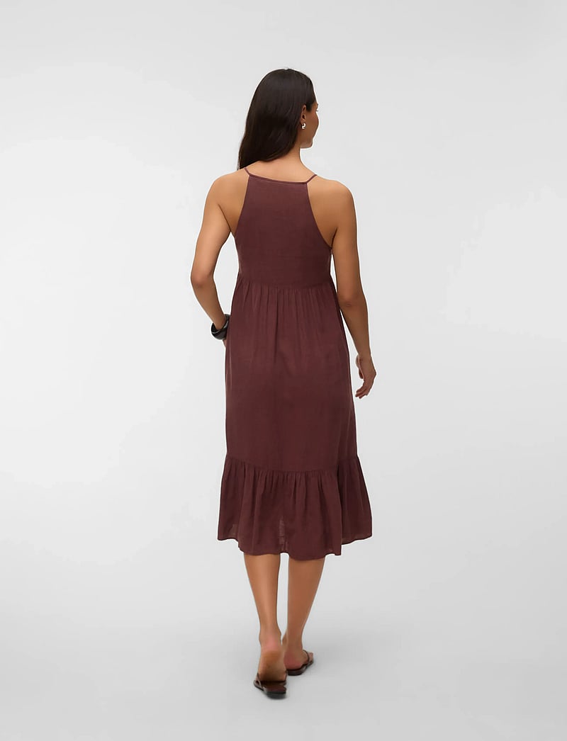 Mamalicious - MLNEBULA S/L SMOCK WO MIDI DRESS - midi dresses - fudgesickle - 2