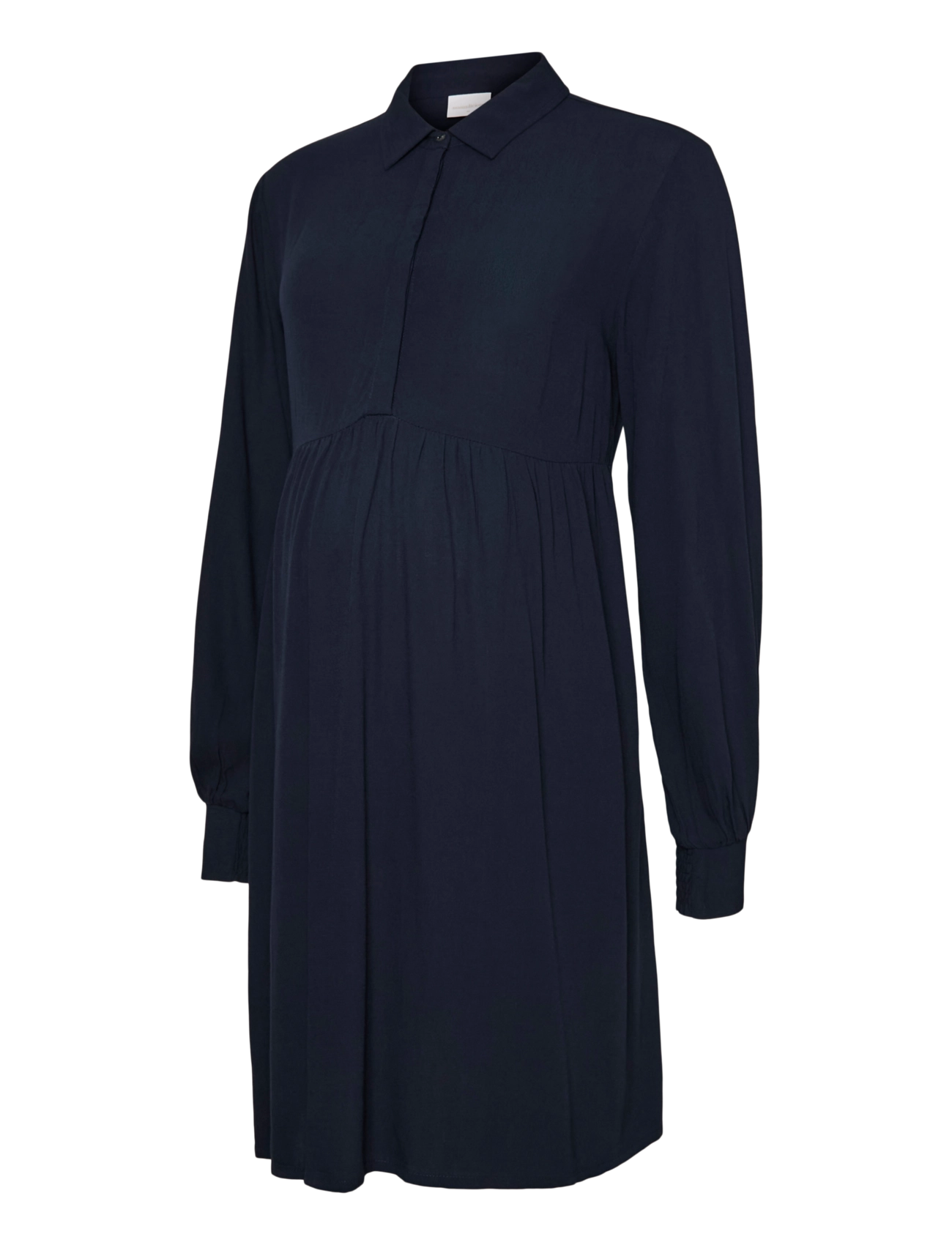 Mamalicious mlesra Lia Ls Wo Abk Dress 2F, S, Navy, Kjoler > Kort Kjole, Dame
