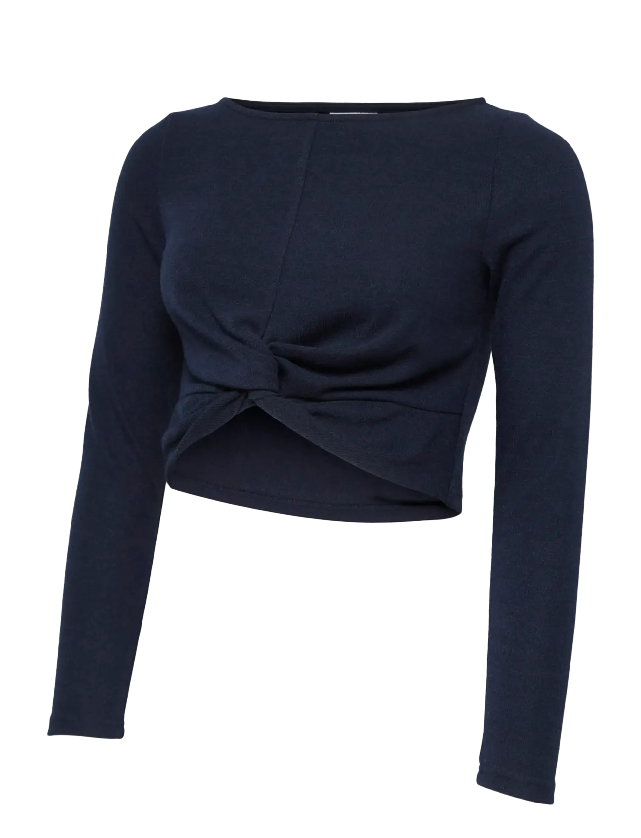 Mamalicious MLRIGA LS CROP TOP - Nyheder - NAVY BLAZER / navy