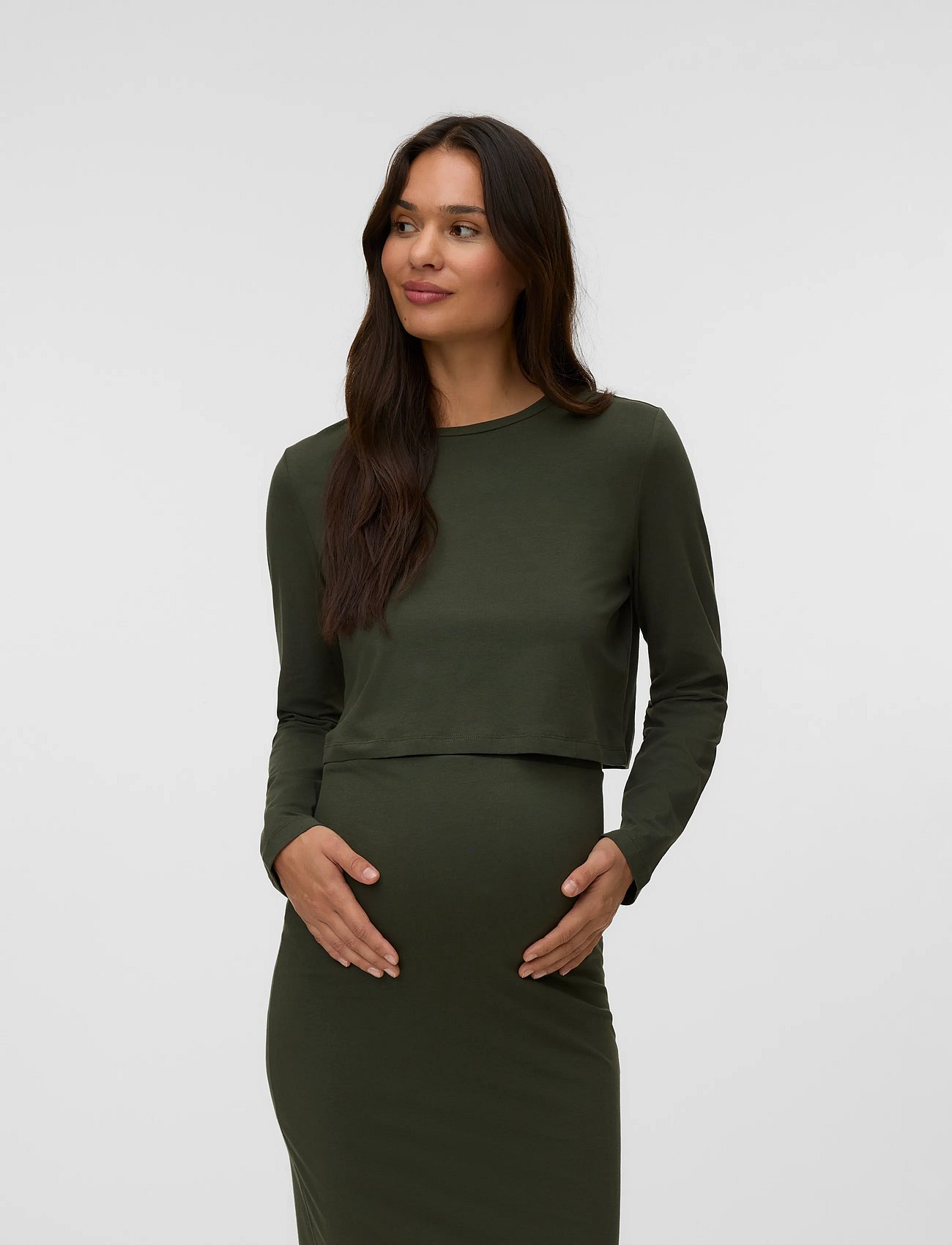 MLKERRIE LS TOP AND SKIRT JRS SET - FOREST NIGHT