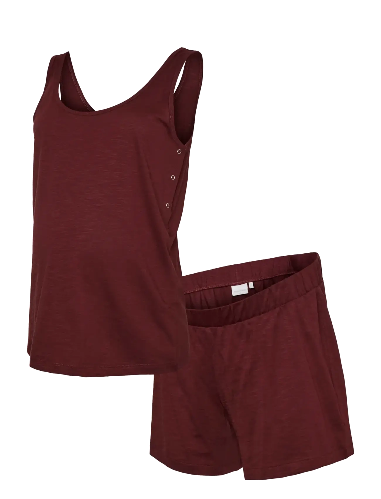 Mamalicious MLMIRA VITA SL JRS PYJAMAS 2F - Pyjamas & loungewear - WINDSOR WINE / burgundy