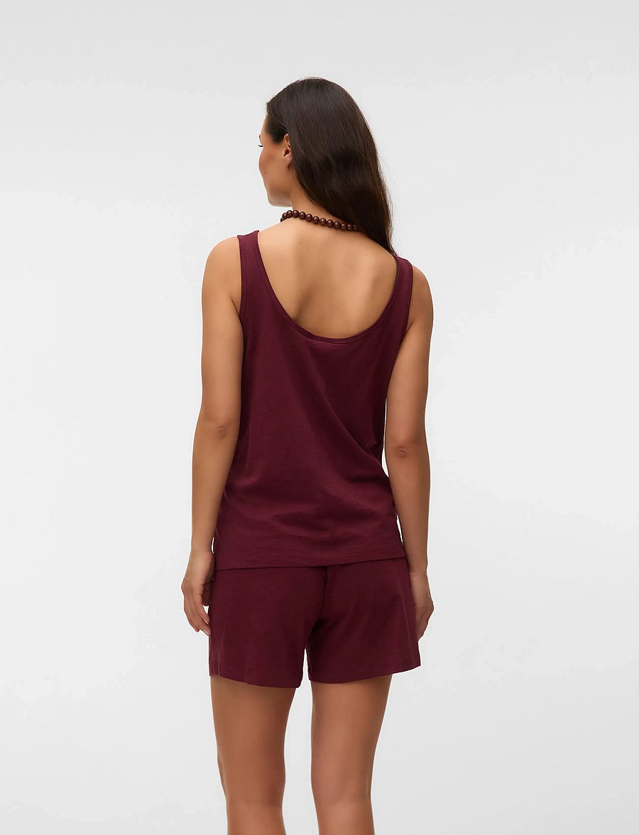 Mamalicious - MLMIRA VITA SL JRS PYJAMAS 2F - unterwäsche - windsor wine - 3