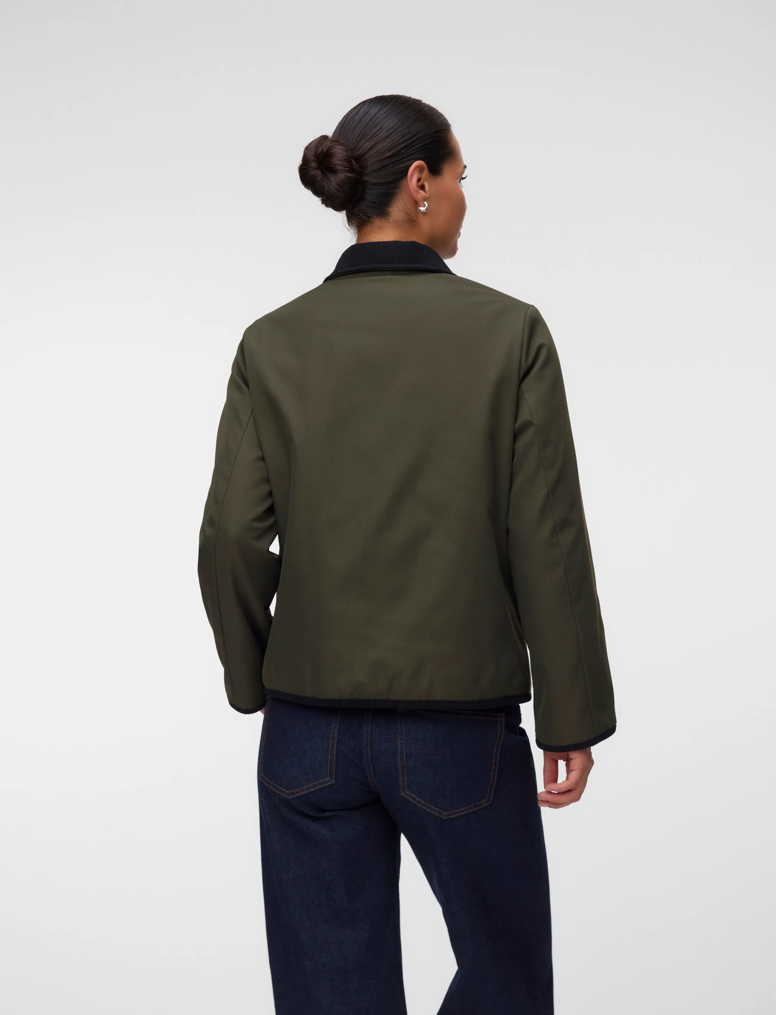 Mamalicious - MLNOMI 3IN1 JACKET - rasedustooted - forest night - 2