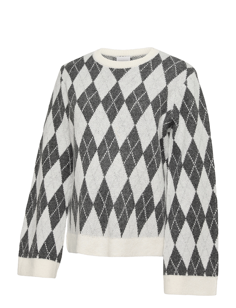 Mamalicious - MLARGYLE VITA L/S KNIT TOP 2F - birch - 1
