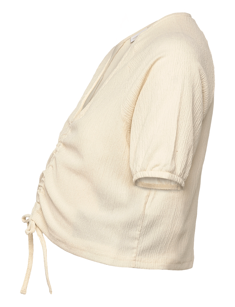 Mamalicious - MLCAVI SS JRS TOP - overdele - birch - 2