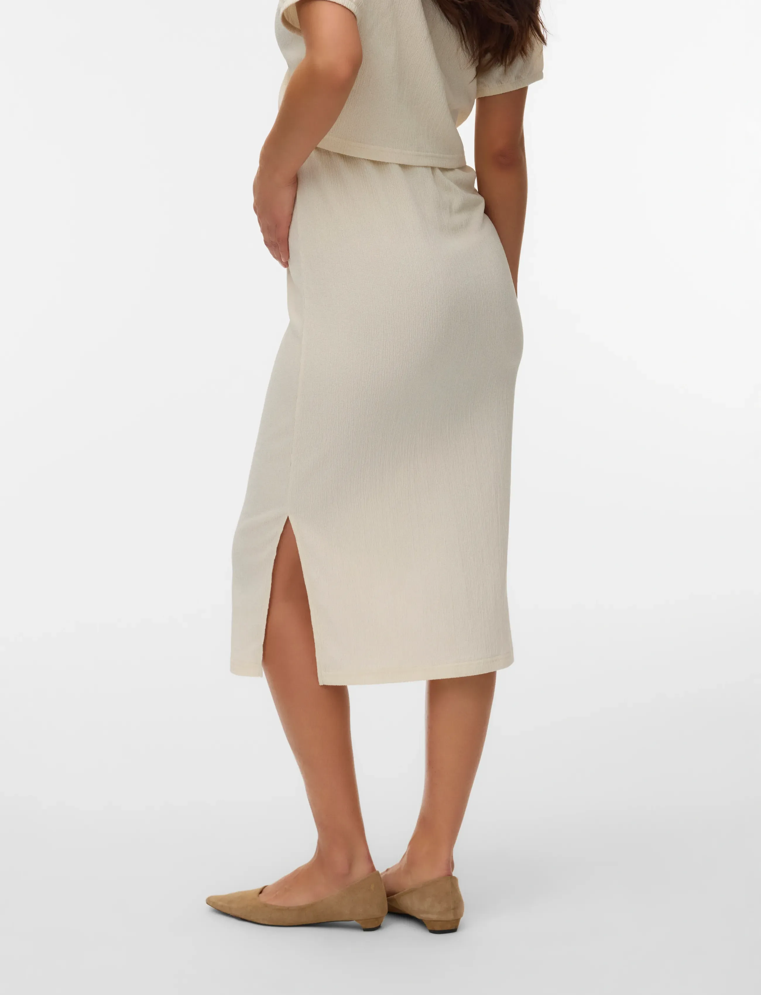 Mamalicious - MLCAVI JRS MIDI SKIRT - underdele - birch - 2
