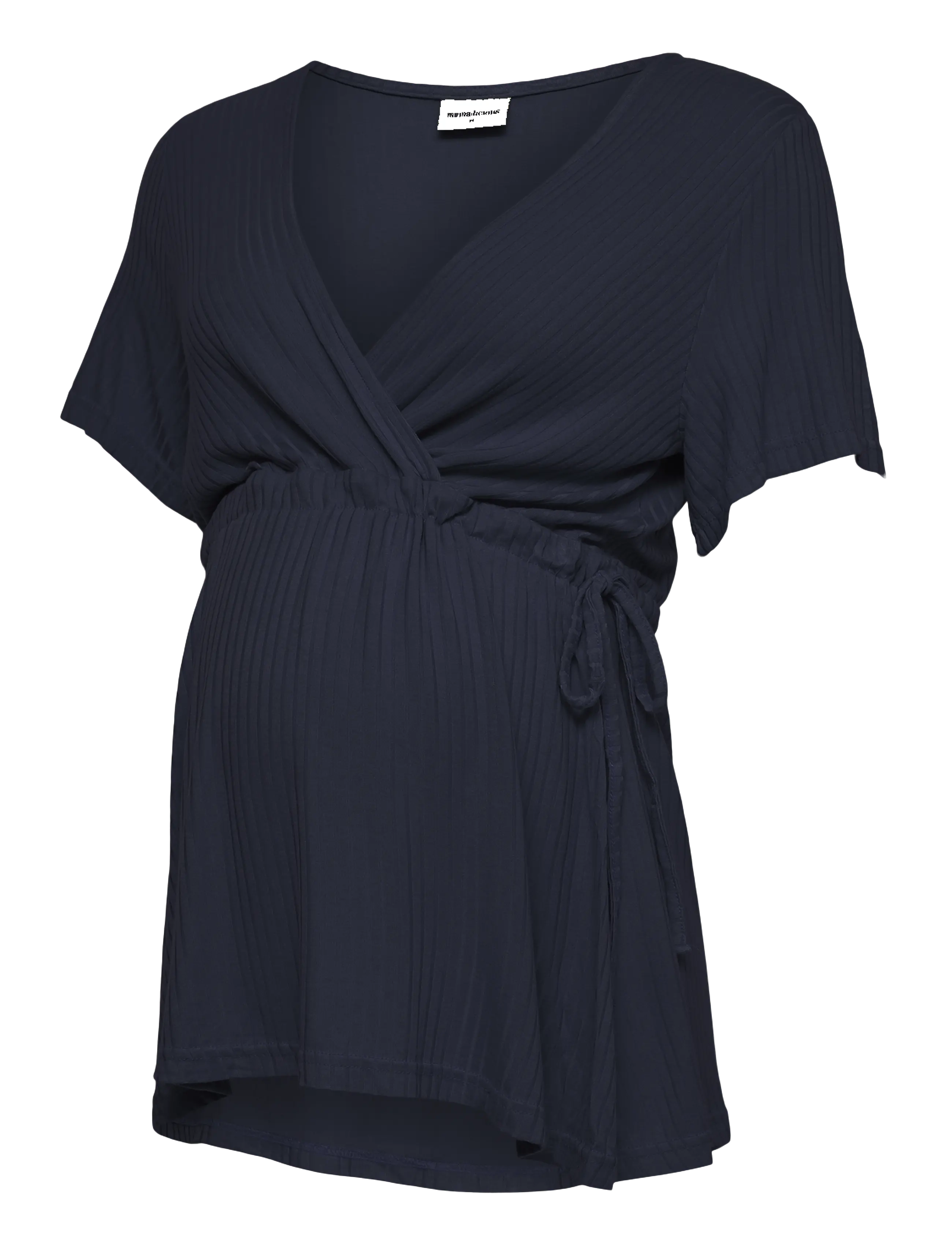 Mamalicious MLTRINITY TESS SS JRS TOP 2F - Lühikeste varrukatega pluusid - NAVY BLAZER / navy