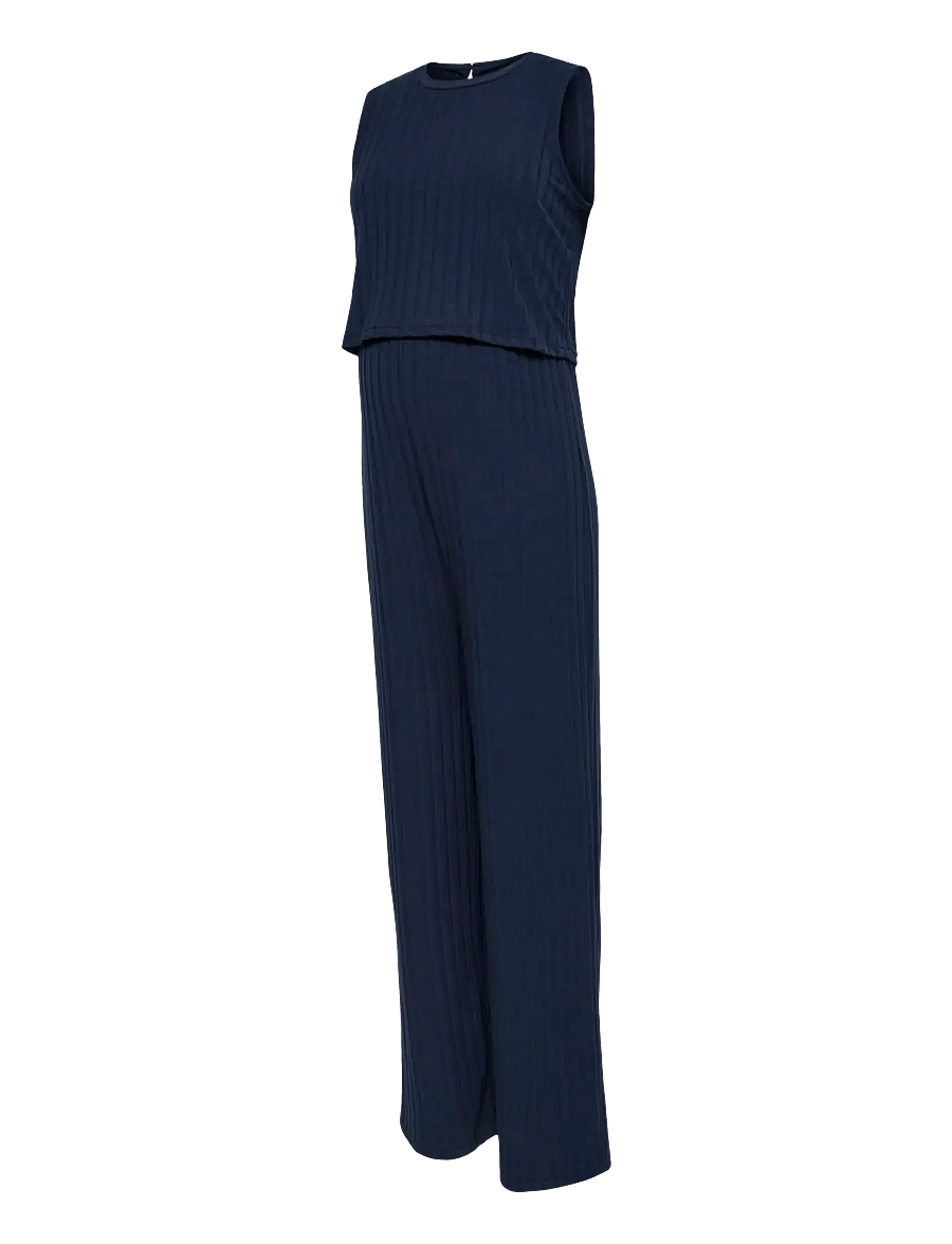 Mamalicious - MLLUCY 2-IN-1 JUMPSUIT 2F - umstandsmode - navy blazer - 1