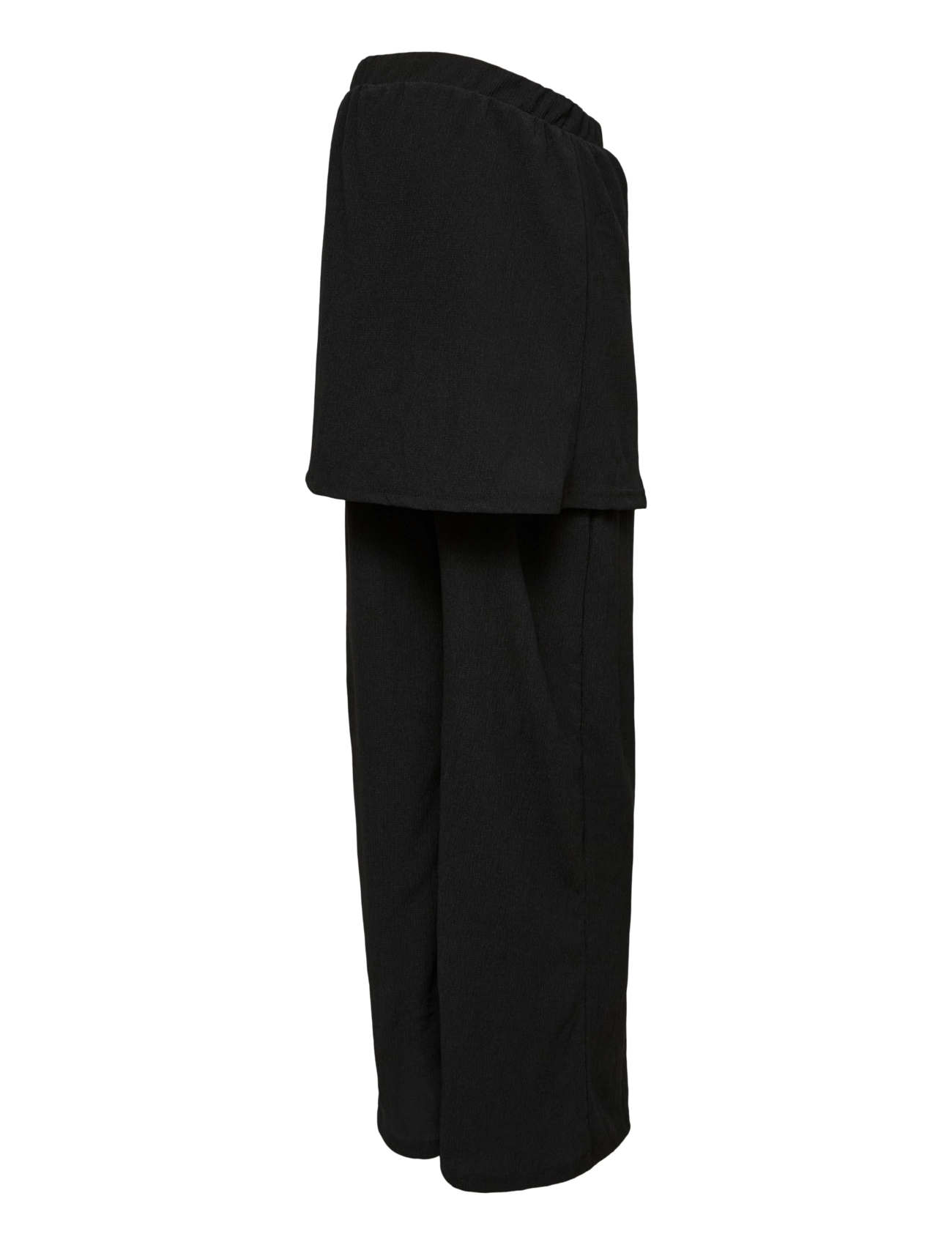Mamalicious - MLCAILEEN JRS SKIRT PANTS - hosen mit weitem bein - black - 1