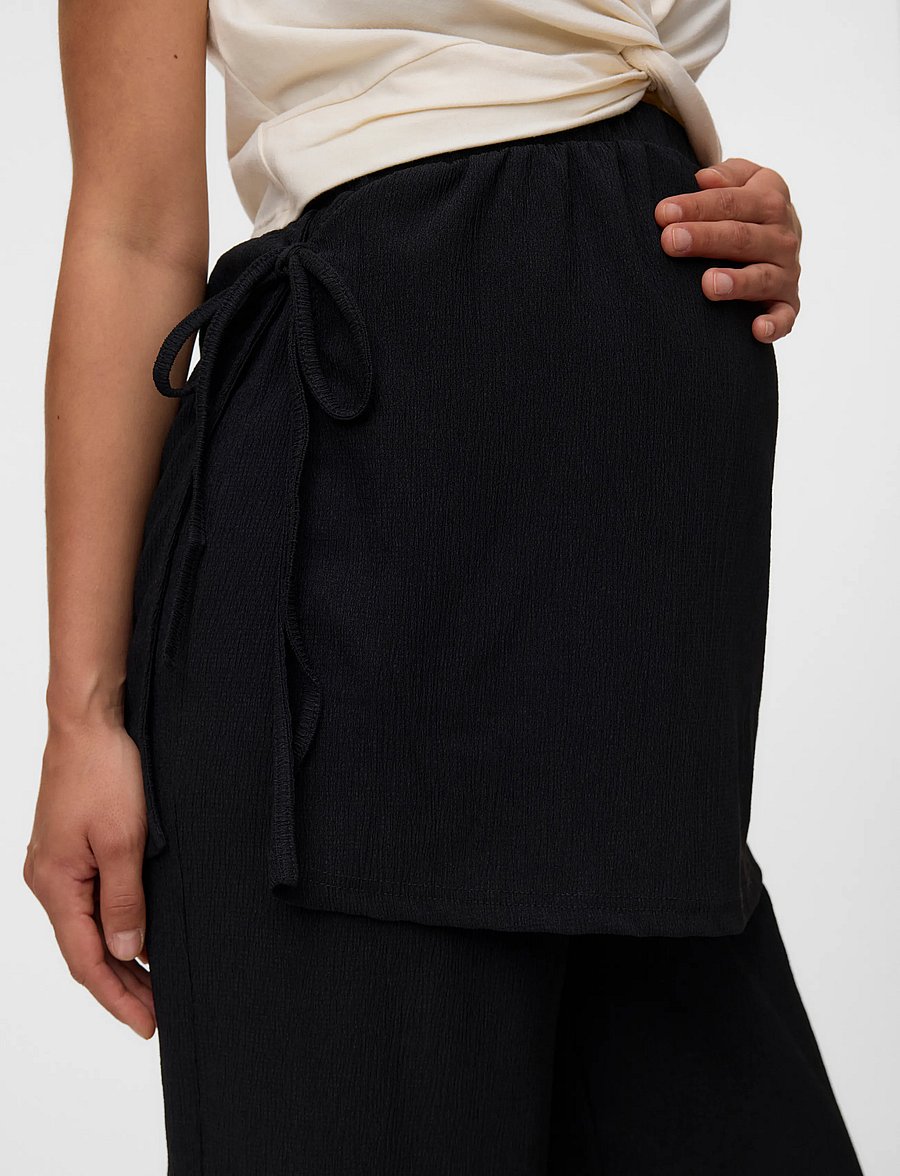 Mamalicious - MLCAILEEN JRS SKIRT PANTS - underdele - black - 4