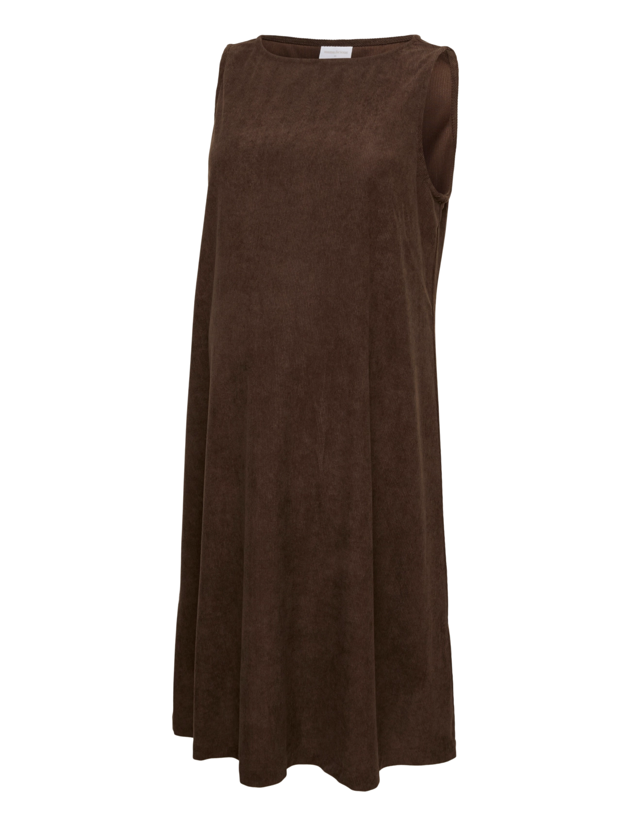 Mamalicious MLJACIA SL ABK SPENCER WO DRESS - Kleider - HOT FUDGE / brown