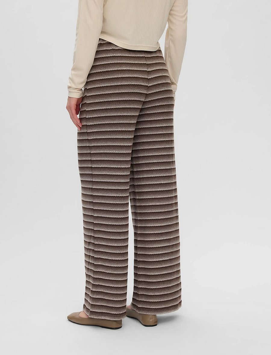Mamalicious - MLIMAN WIDE JRS PANTS HW - bukser - cocoa brown - 5