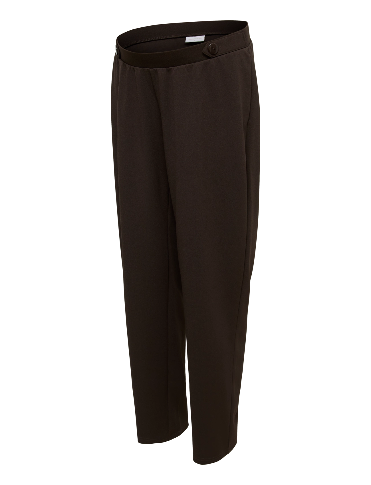 Mamalicious - MLSIMMI STRAIGHT JRS PANTS - nederdelar - chocolate torte - 1