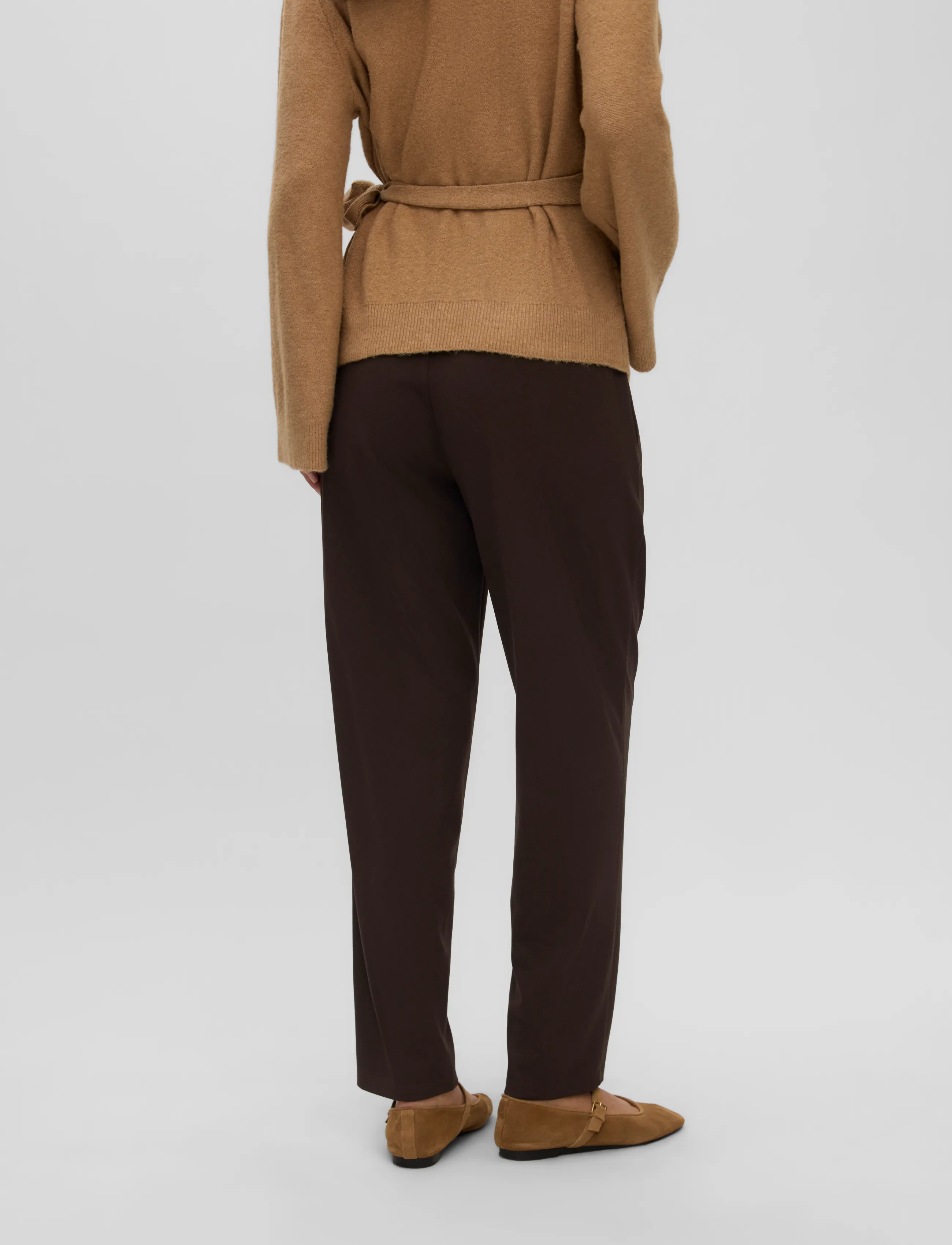 Mamalicious - MLSIMMI STRAIGHT JRS PANTS - laveste priser - chocolate torte - 2