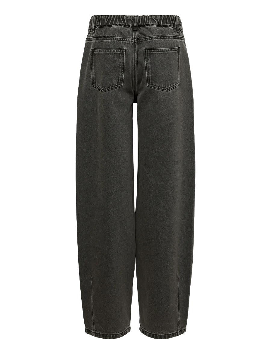 Mamalicious - MLIDAHO GREY BARREL JEANS - grey denim - 1