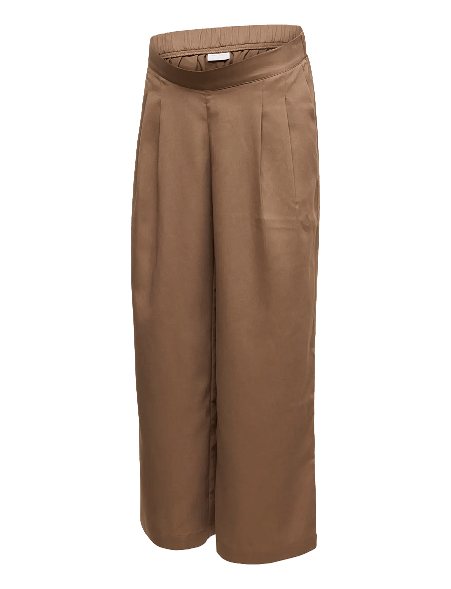 Mamalicious - MLOLIVIA WO WIDE PANT - püksid ja seelikud - breen - 0