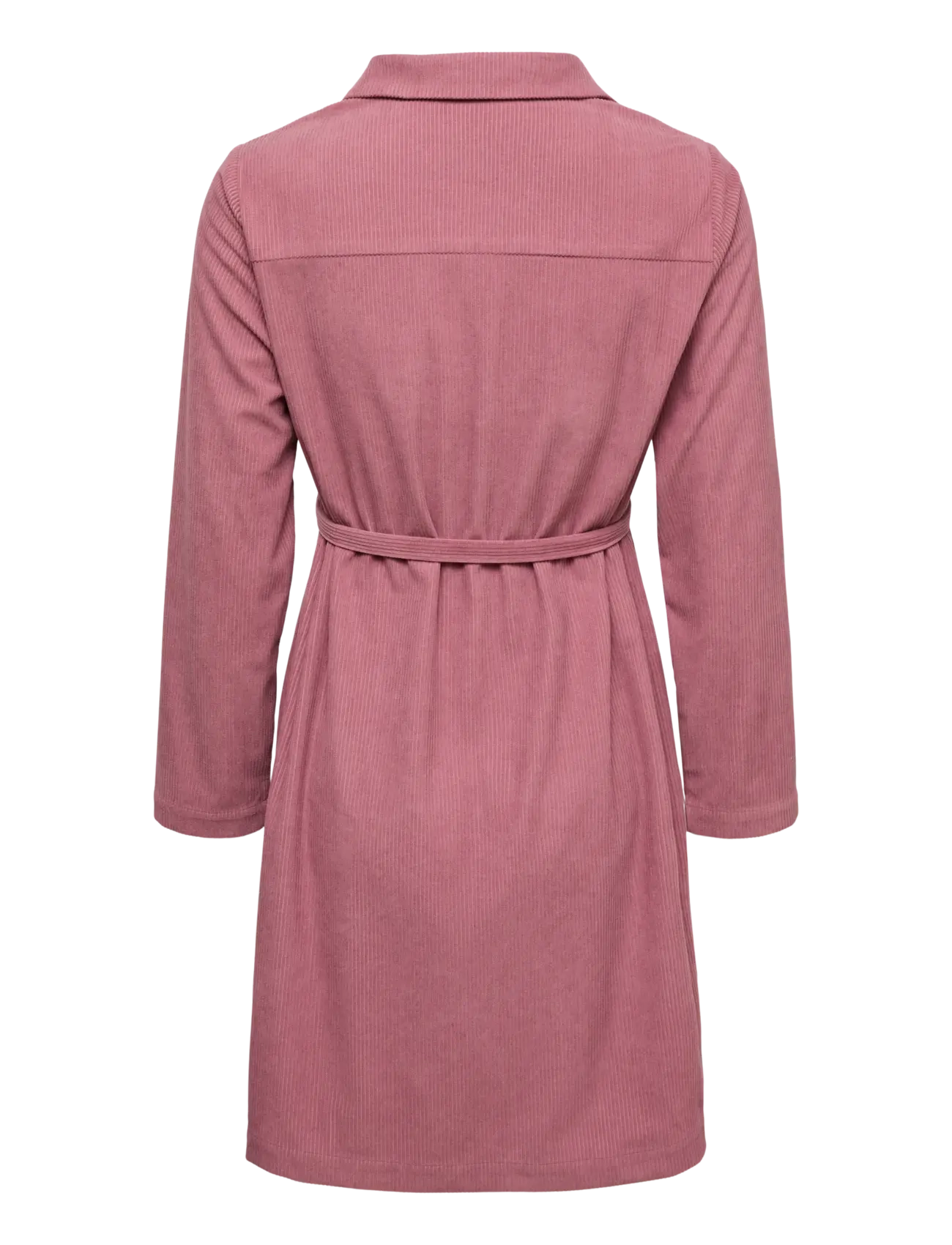 Mamalicious - MLSALLY LIA LS ABK WO CORD DRESS 2F - short dresses - nostalgia rose - 2
