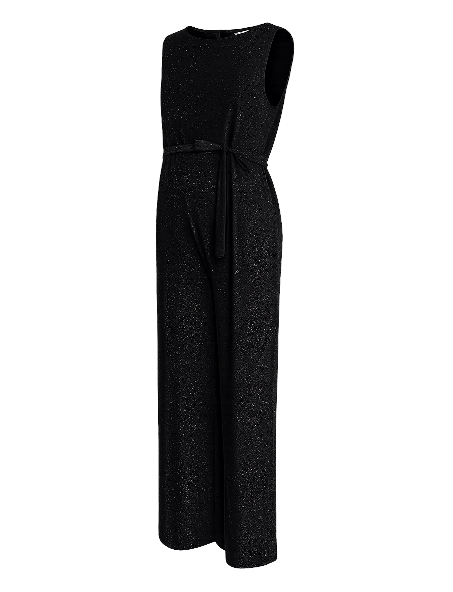 Mamalicious - MLMINDY SL JRS JUMPSUIT - black - 0