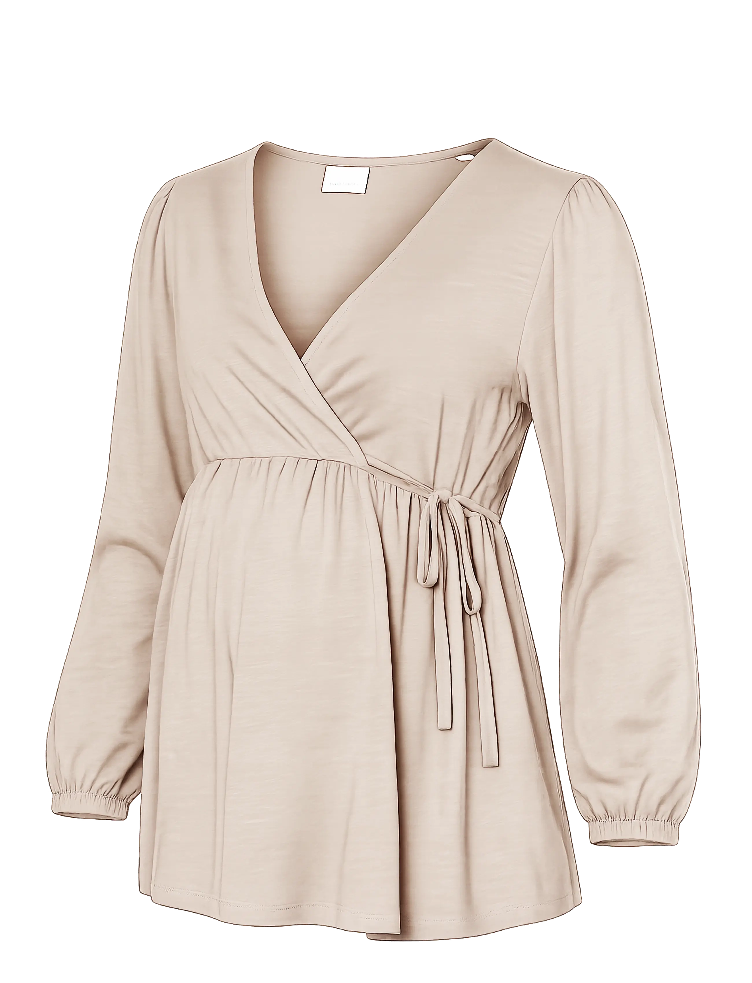 Mamalicious MLKALYNA TESS LS JRS TOP 2F - Mamalicious - BIRCH / beige