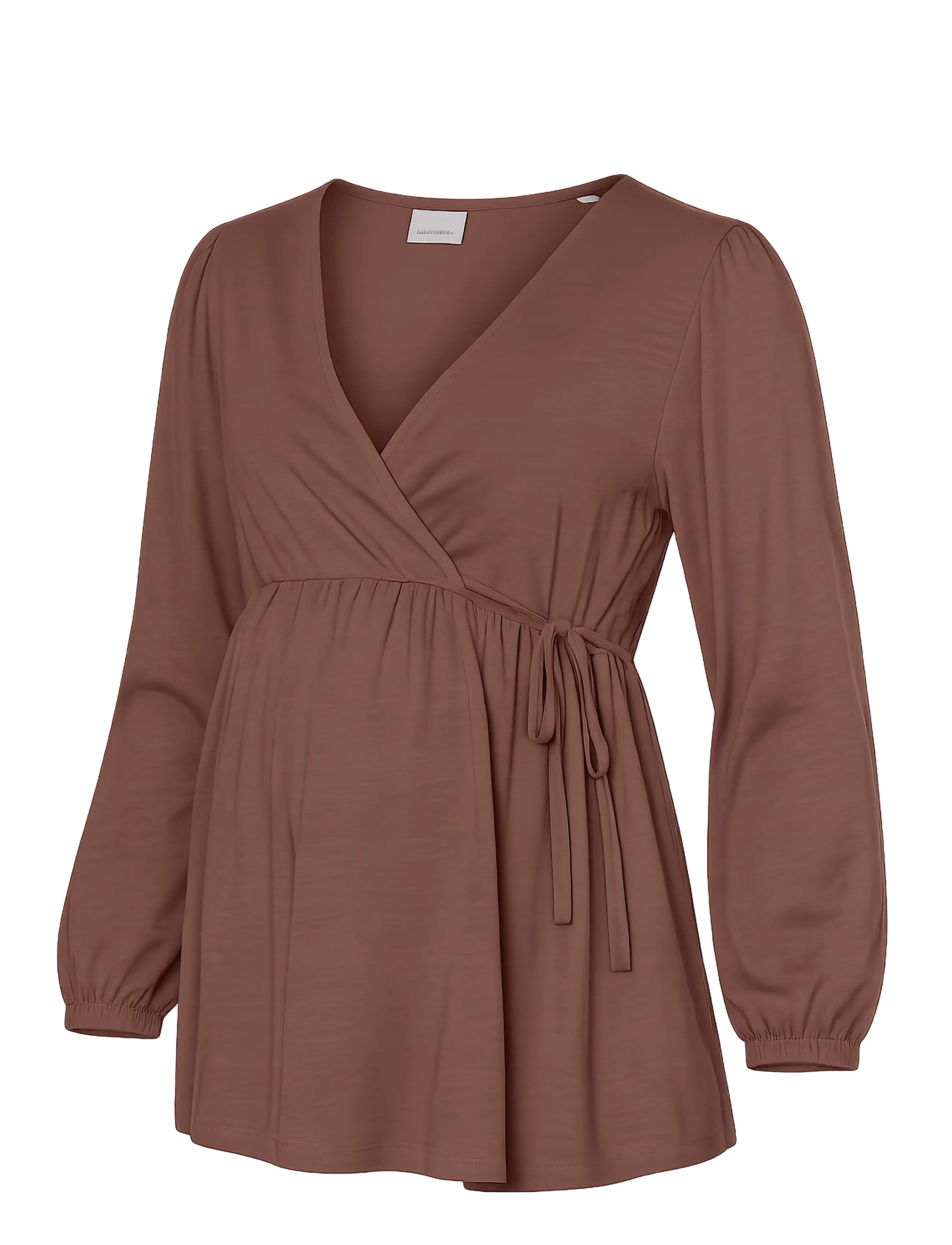 Mamalicious - MLKALYNA TESS LS JRS TOP 2F - mahogany - 0