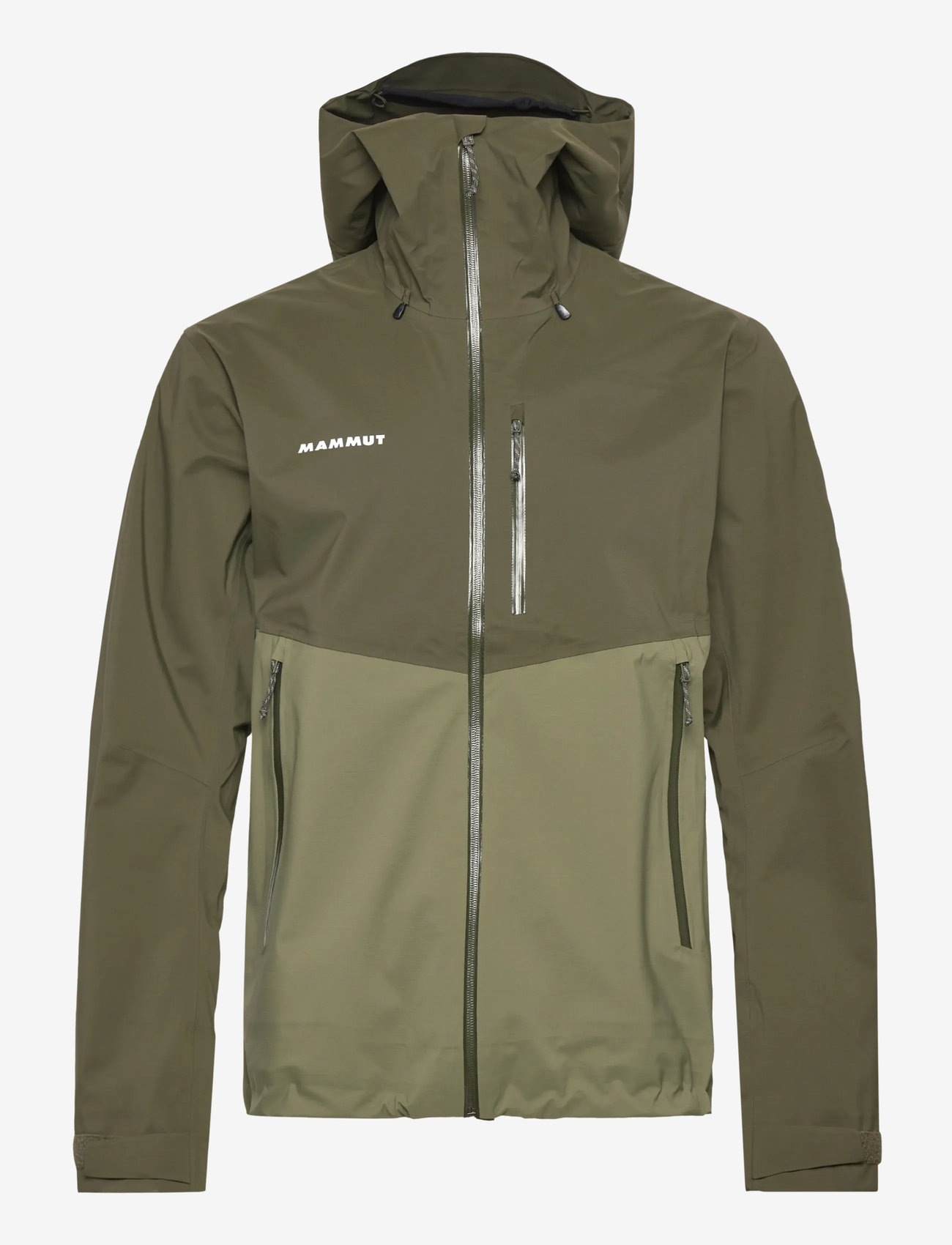 Mammut - Alto Guide HS Hooded Jacket Men - raincoats - marsh-dark marsh - 0