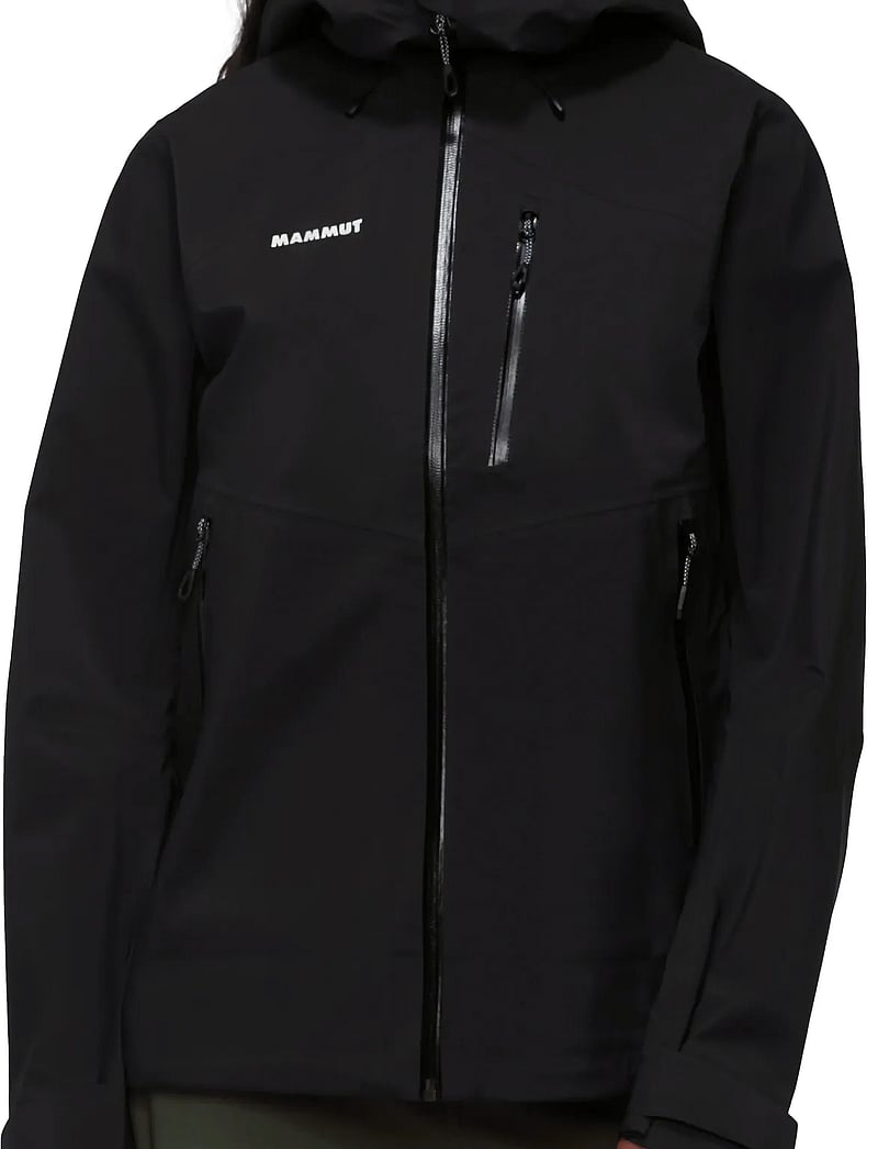 Mammut - Alto Guide HS Hooded Jacket Women - friluftsjackor - black - 0