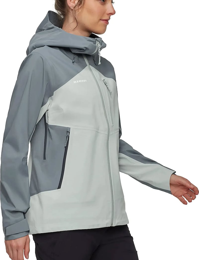 Mammut - Alto Guide HS Hooded Jacket Women - välijoped - silver sage-strata - 2