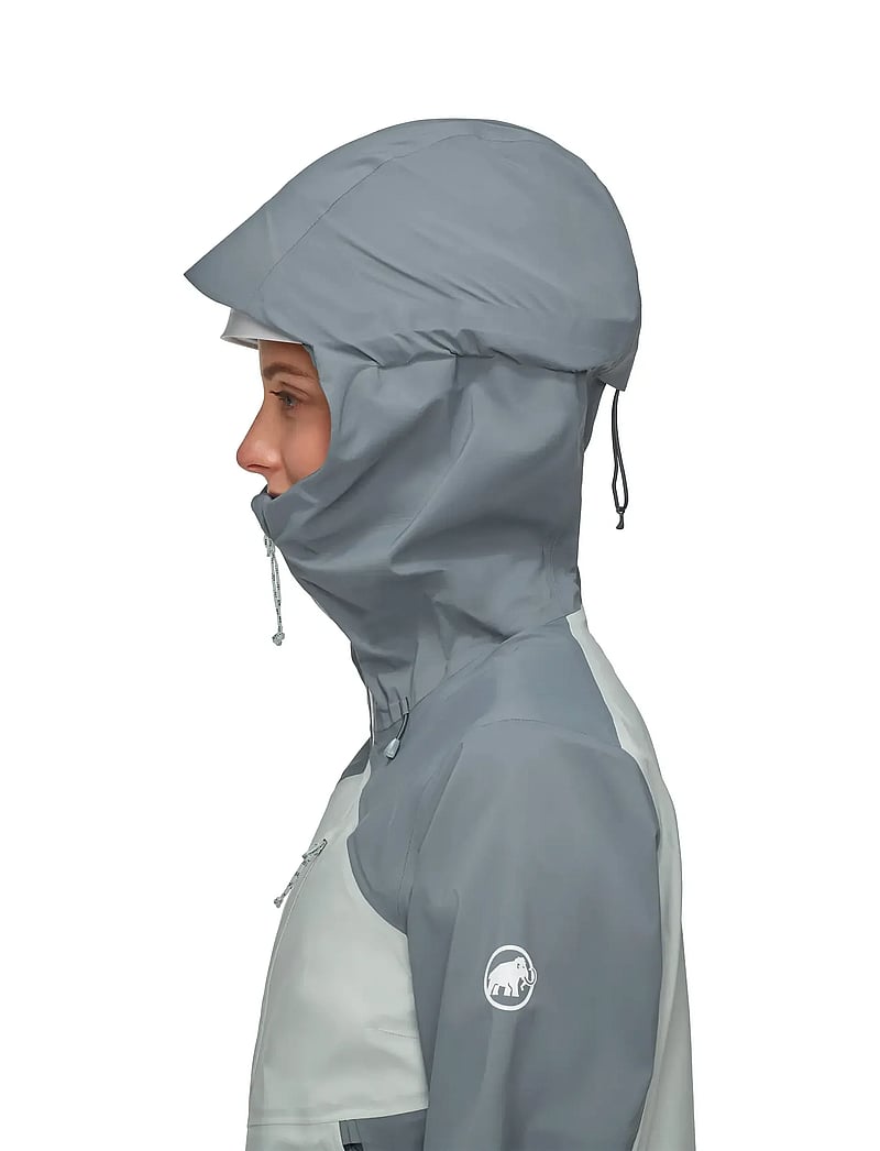 Mammut - Alto Guide HS Hooded Jacket Women - välijoped - silver sage-strata - 4