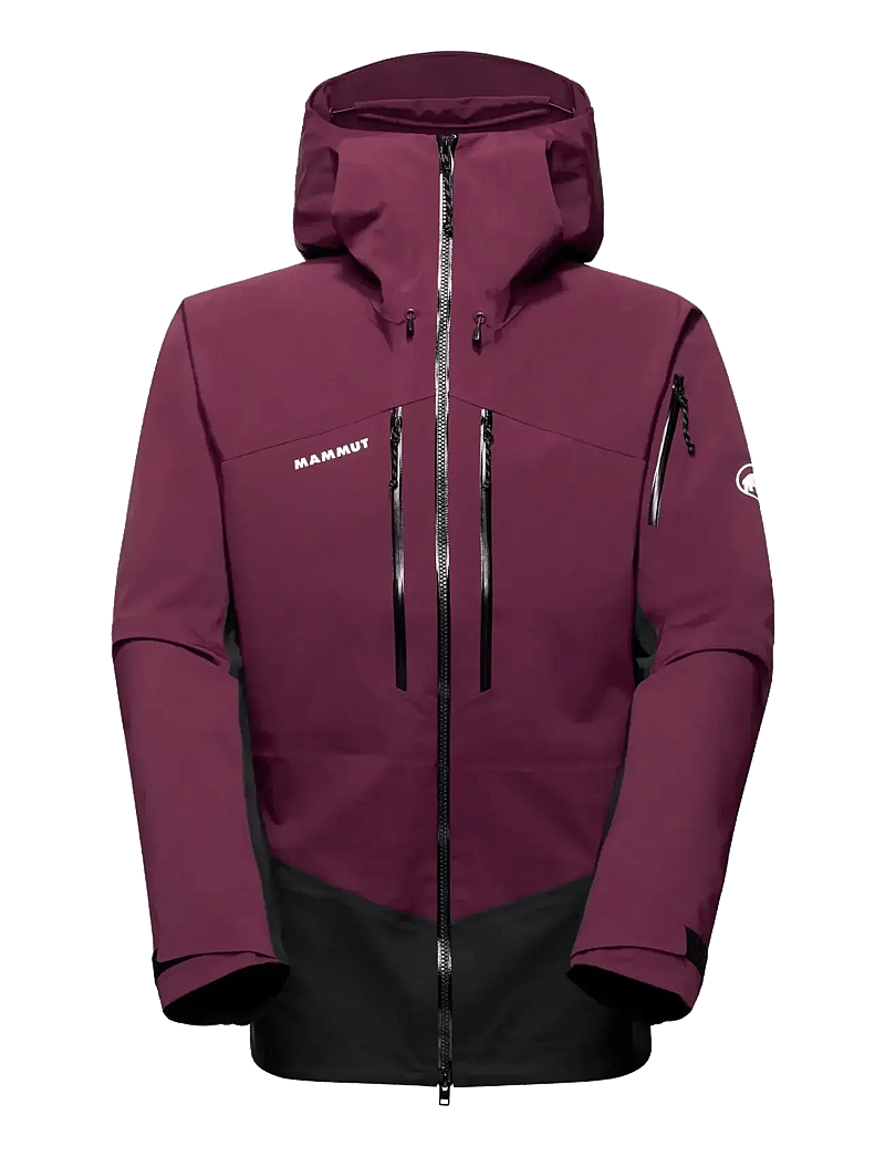 Mammut - Taiss Pro HS Hooded Jacket Men - skijacken - vin-black - 1