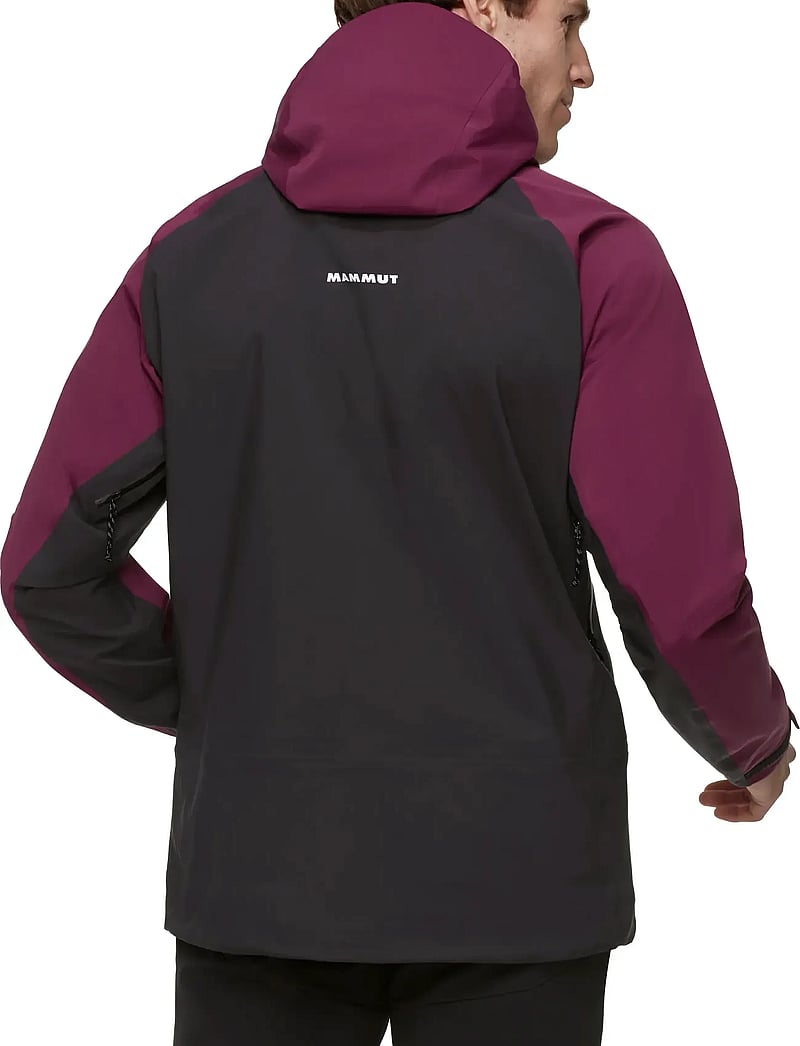 Mammut - Taiss Pro HS Hooded Jacket Men - skijacken - vin-black - 3