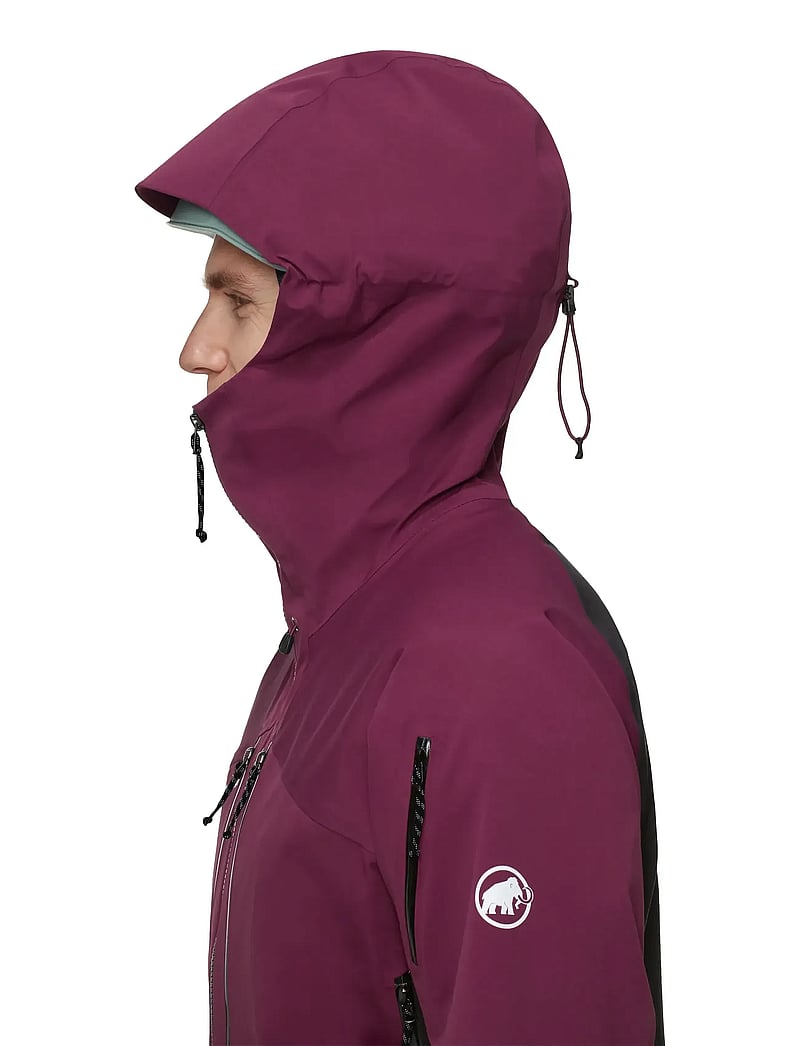 Mammut - Taiss Pro HS Hooded Jacket Men - skijacken - vin-black - 4