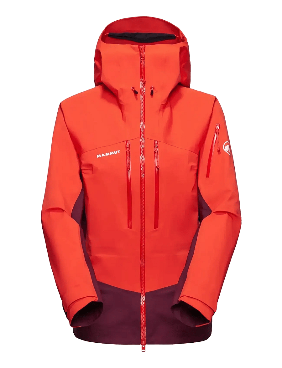 Mammut - Taiss Pro HS Hooded Jacket Women - mammut red-vin - 1