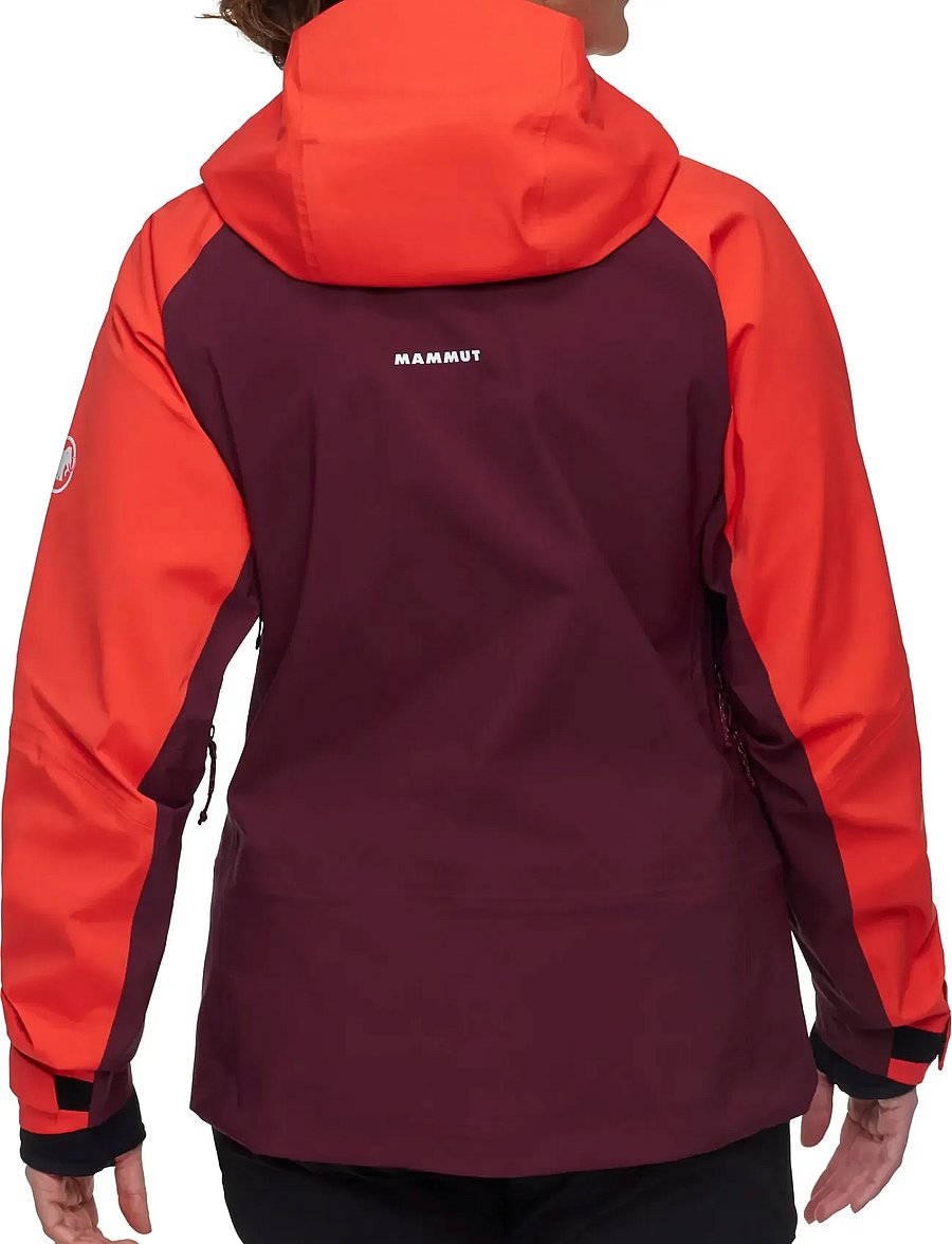 Mammut - Taiss Pro HS Hooded Jacket Women - mammut red-vin - 3