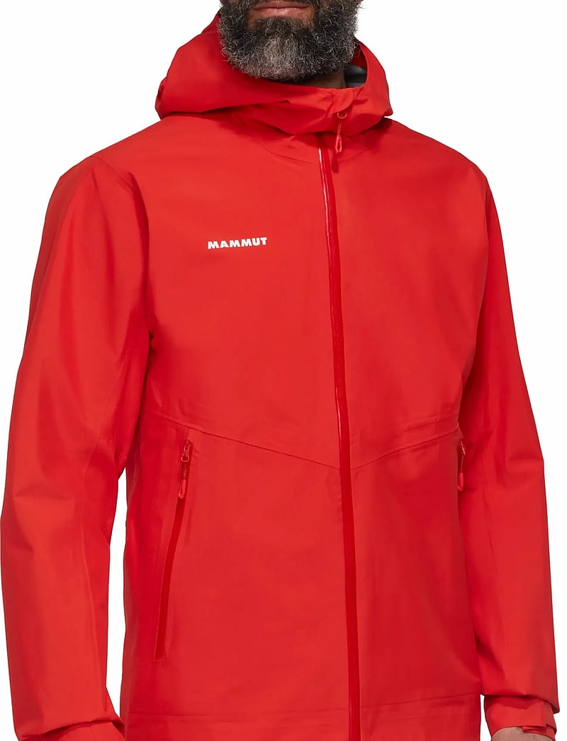 Mammut - Alto Light HS Hooded Jacket Men - friluftsjakker - mammut red - 0