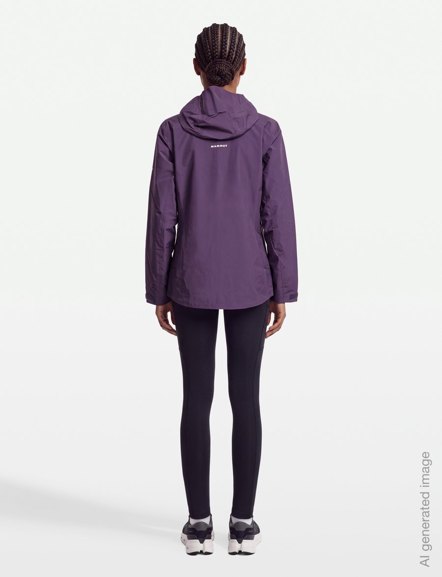 Mammut - Alto Light HS Hooded Jacket Women - outdoorjassen - paloja - 4