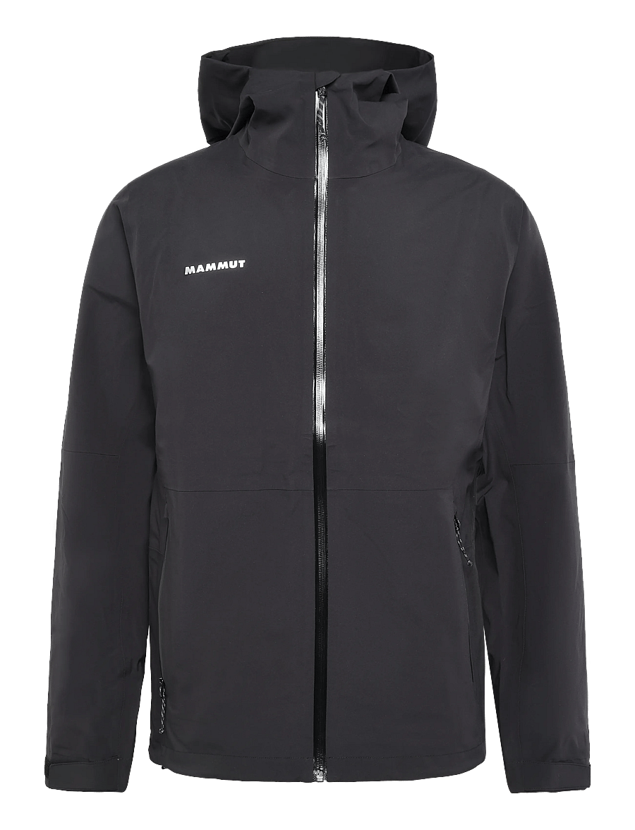 Mammut - Linard Guide HS Hooded Jacket Men - raincoats - black - 0
