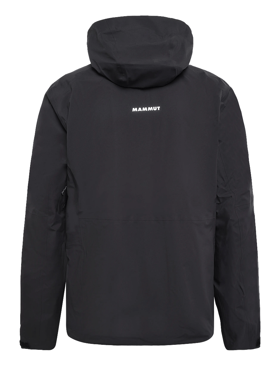 Mammut - Linard Guide HS Hooded Jacket Men - raincoats - black - 1