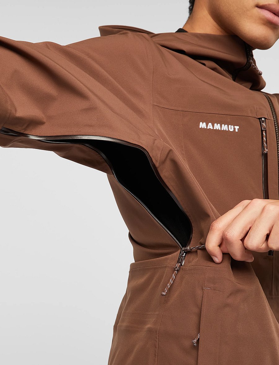 Mammut - Stoney HS Hooded Jacket Men - skitøj - soil - 5