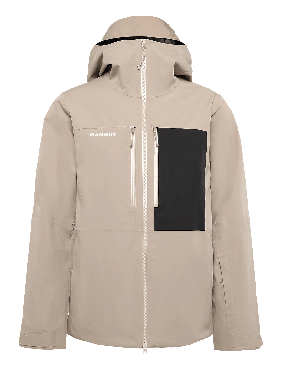 Mammut - Stoney HS Thermo Hooded Jacket Men - suusajoped - sablun-black - 0