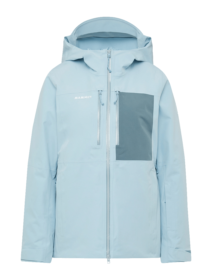 Mammut - Stoney HS Thermo Hooded Jacket Women - skitøj - nebla-strata - 1