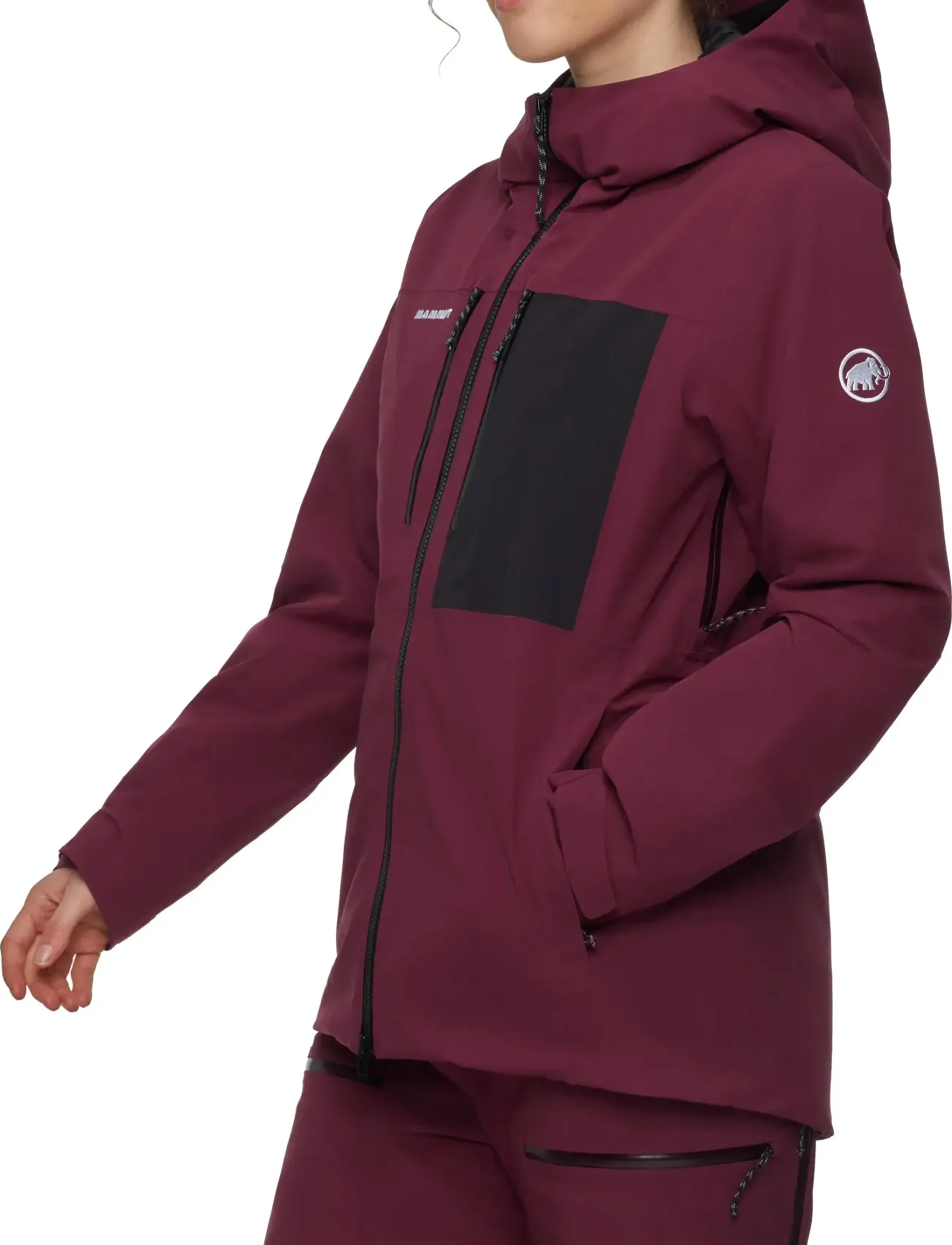 Mammut - Stoney HS Thermo Hooded Jacket Women - vin-black - 2