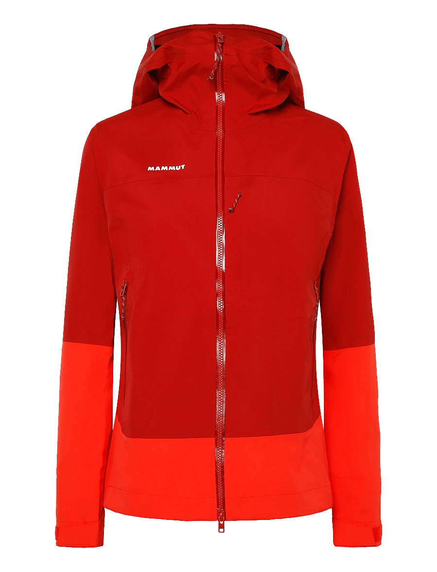 Mammut - Alto Guide HS Hooded Jacket Women - välijoped - dark mammut red-mammut red - 0