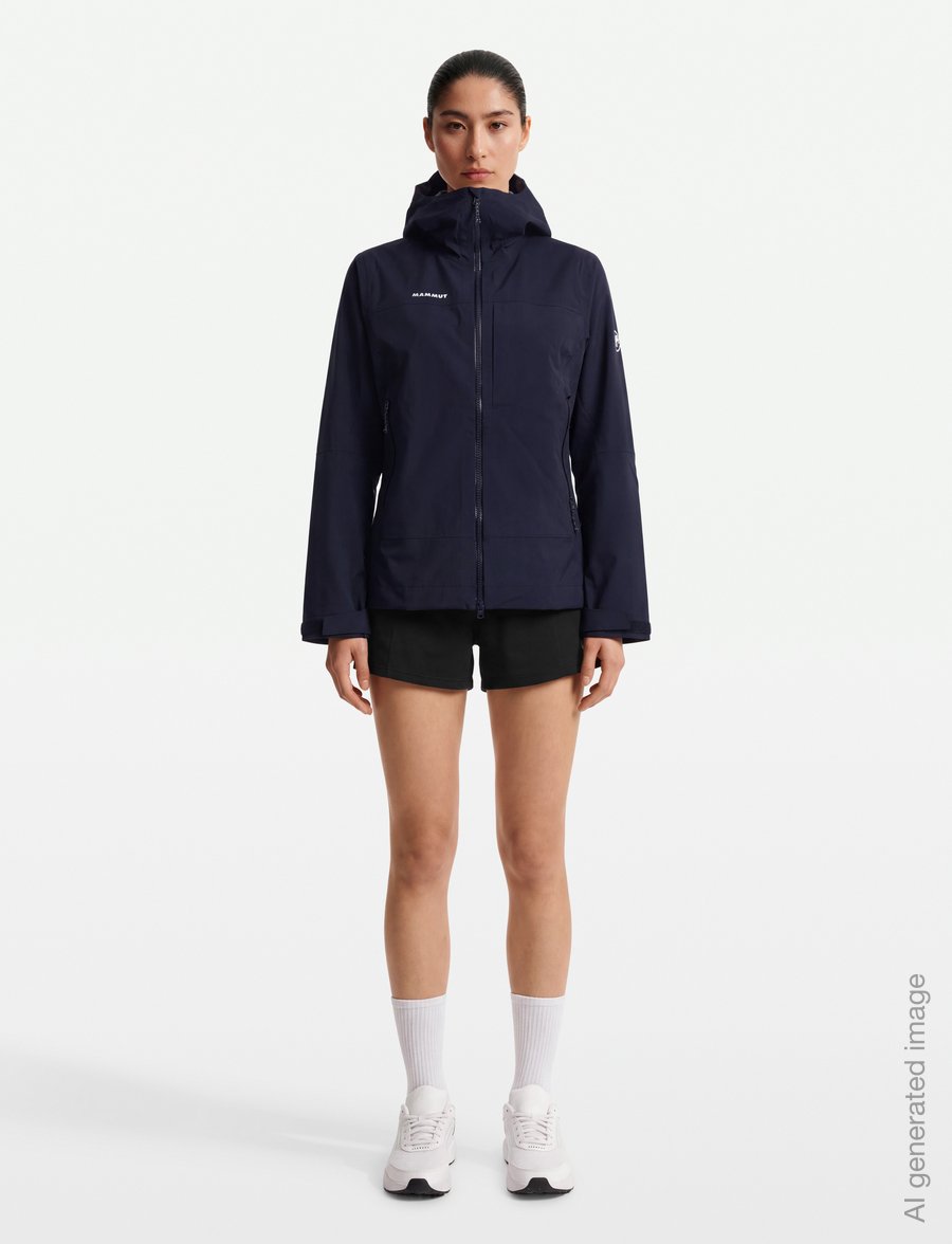 Mammut - Alto Guide HS Hooded Jacket Women - välijoped - marine - 0