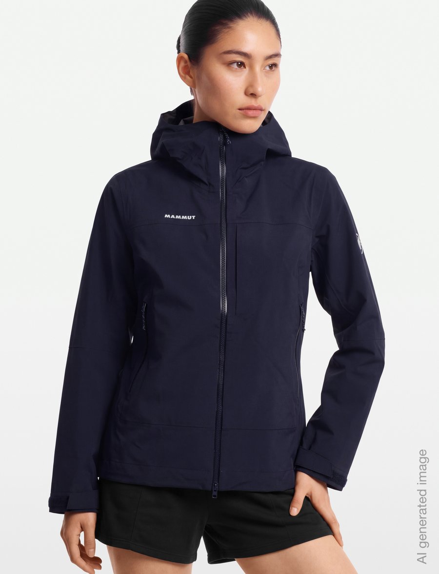Mammut - Alto Guide HS Hooded Jacket Women - välijoped - marine - 3