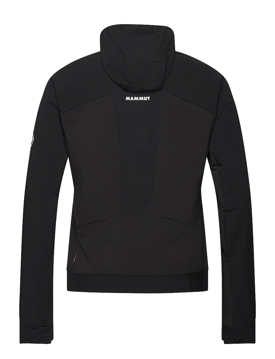 Mammut - Aenergy SO Hybrid Hooded Jacket Men - black-vibrant orange - 1