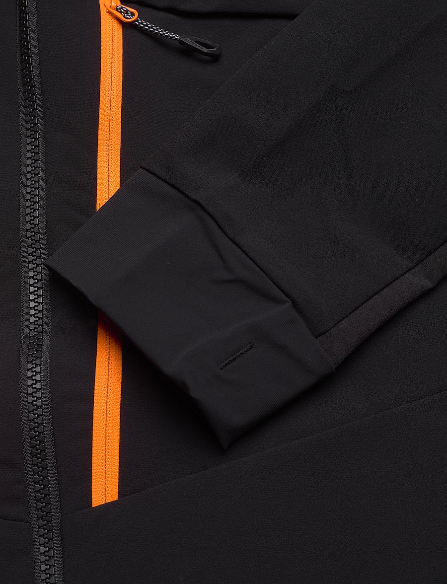 Mammut - Aenergy SO Hybrid Hooded Jacket Men - black-vibrant orange - 3