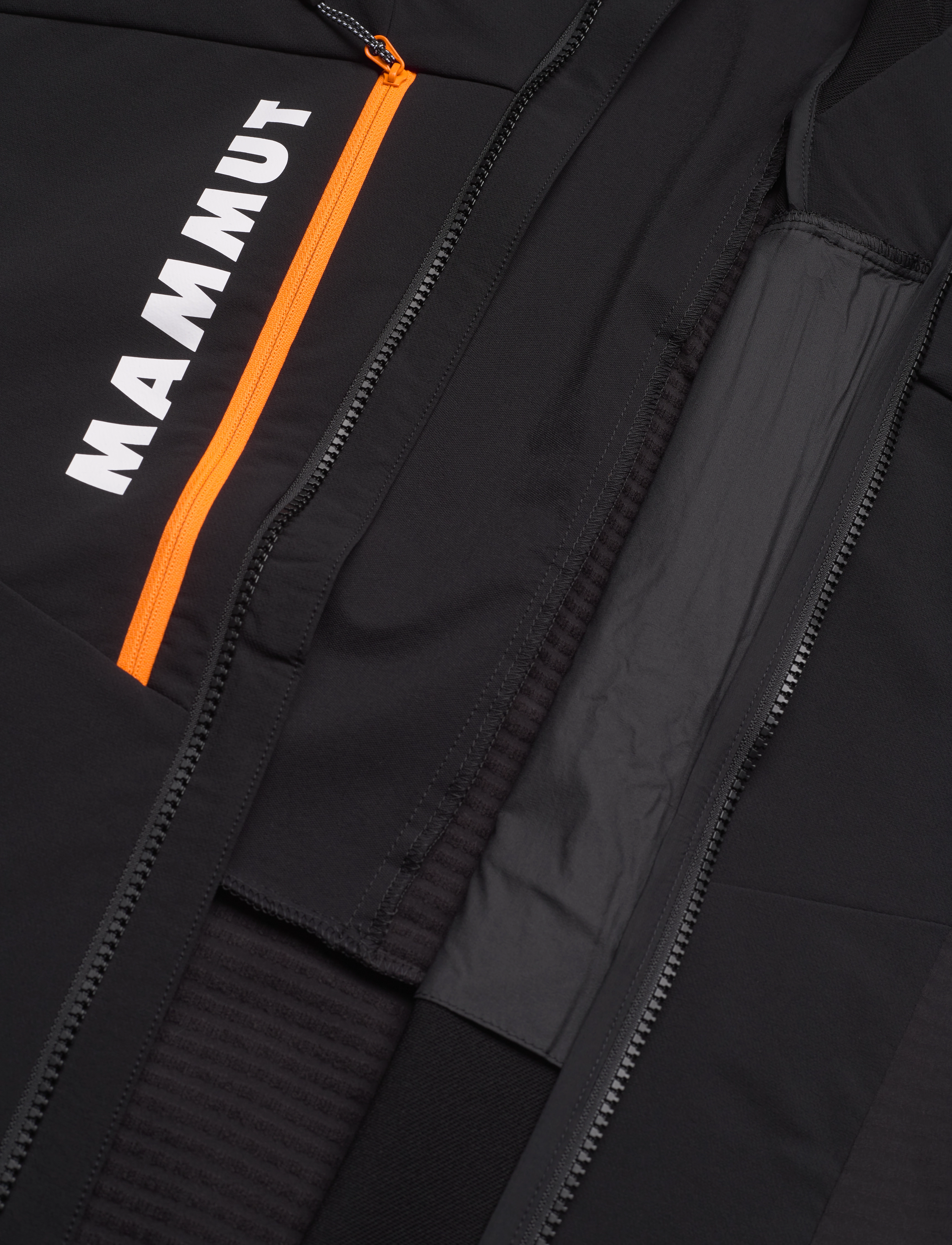Mammut - Aenergy SO Hybrid Hooded Jacket Men - black-vibrant orange - 4