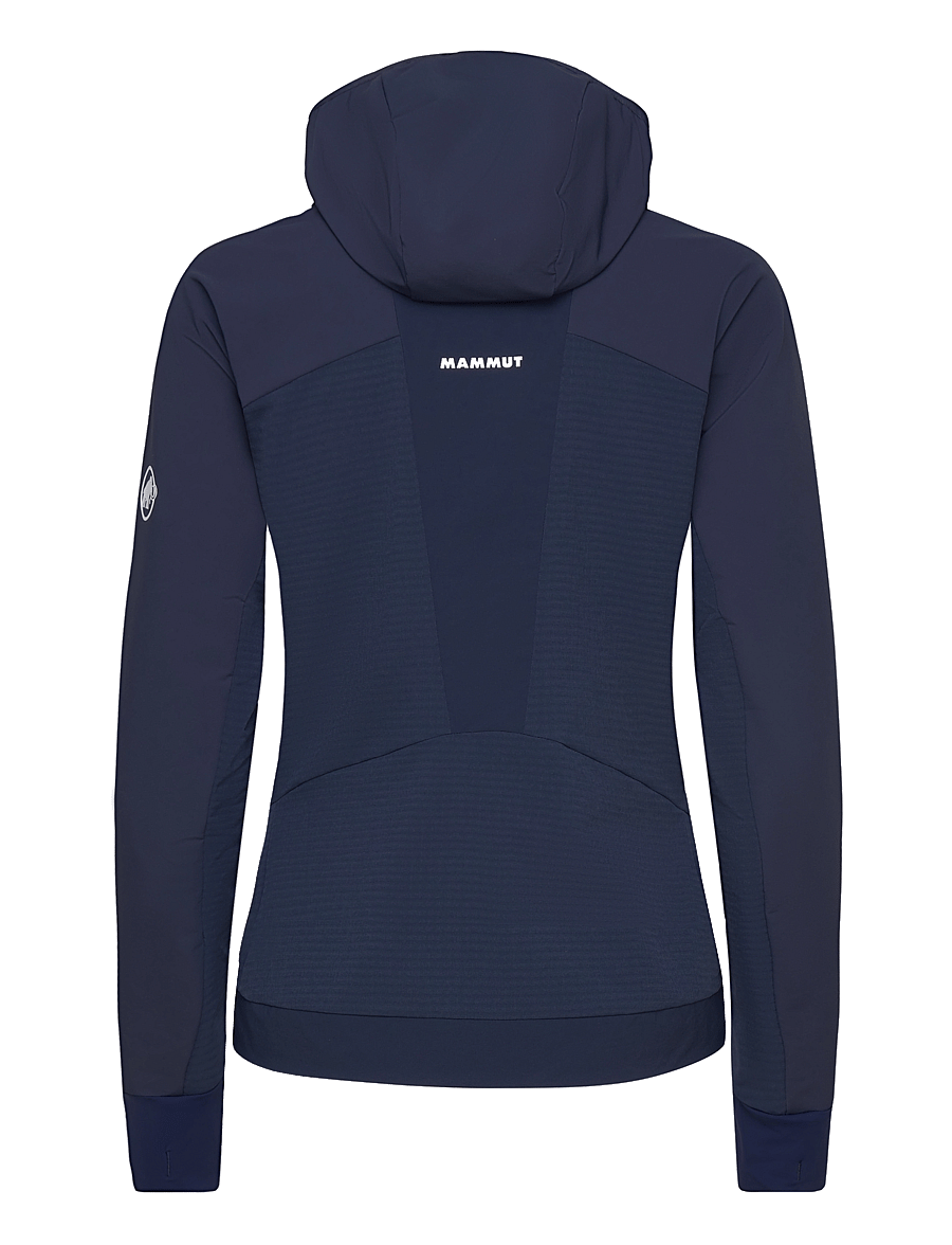 Mammut - Aenergy SO Hybrid Hooded Jacket Women - marine-vibrant orange - 1